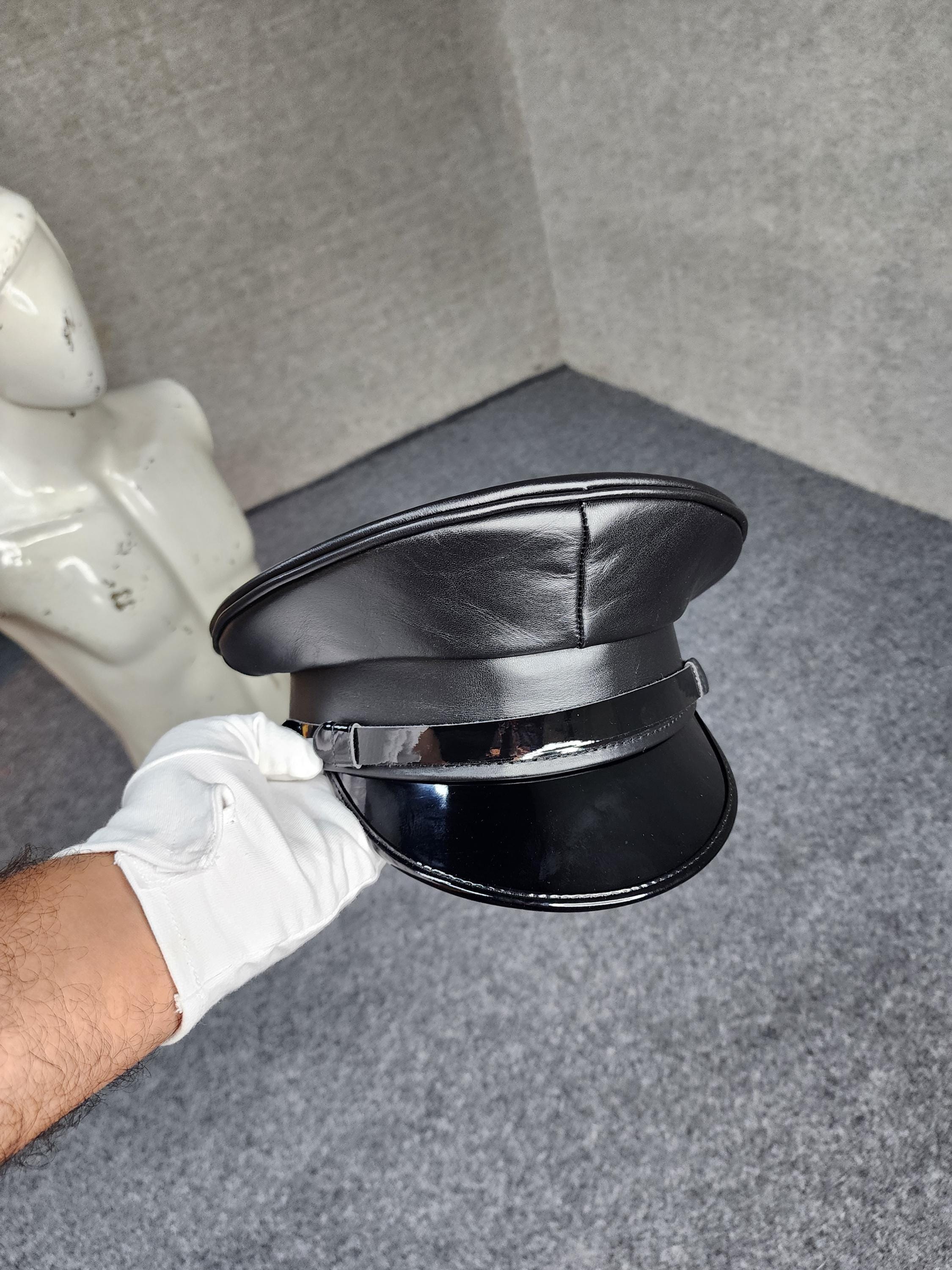 ポリスキャップ イギリス警察　制帽 British UK Police 実物 British police hat - Etsy 日本