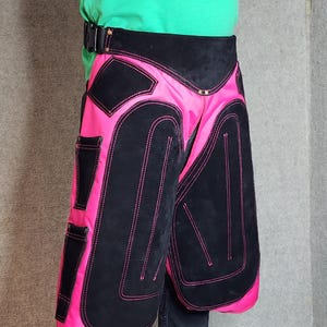 Jambières de maréchal-ferrant en cuir pour femme, Tablier de fer à cheval pour femme, Jambières de forgeron réglables, Vêtements de travail équestres