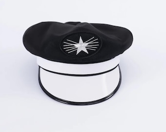 ELVIS コットン ロカビリー バイカー キャップ レトロ モーター