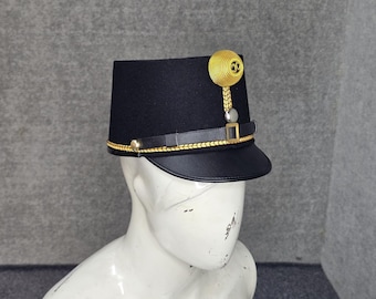 WW1 Austro-Hungarian Officer Kepi, KuK Military Cap, Historical Replica Hat