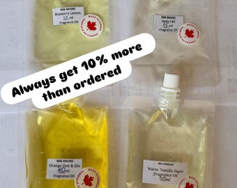 Duftöl 20+ Düfte, 10 ml, 30 ml, 50 ml, 100 ml Wählen Sie Ihren Duft Parfums für Bougies Für Kerze und Seifen, Badekometen, Wachs Melts