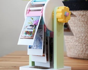 Instax mini Rolodex | Photo Display Stand | Wedding Guestbook | Personalized Gift