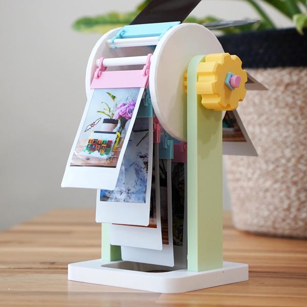 Instax mini Rolodex | Foto-Aufsteller | Gästebuch | Personalisiertes Geschenk