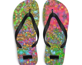 Floral Paradise Flip-Flops