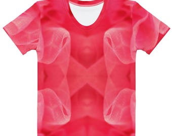 Pink Tulle Women’s cotton crew neck t-shirt