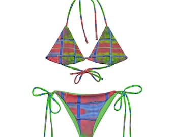 Vintage Fringe string bikini