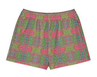 Floral Paradise Short unisexe en coton