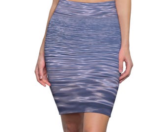 Glass of Water Pencil Skirt