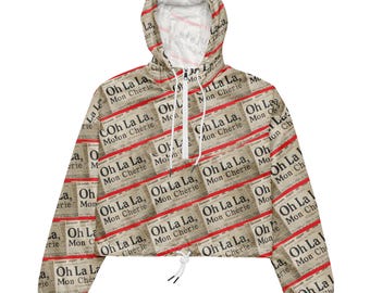 Oh La La Women’s cropped windbreaker