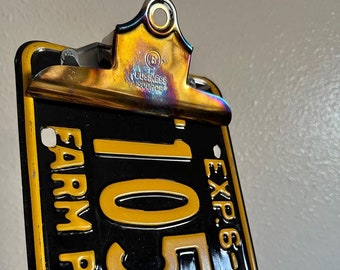 Arkansas, Repurposed License Plate Clipboard, State, Wall Decor, Numbers, Clip, Industrial, Transportation, Sign, Farm Products, Car, Truck
