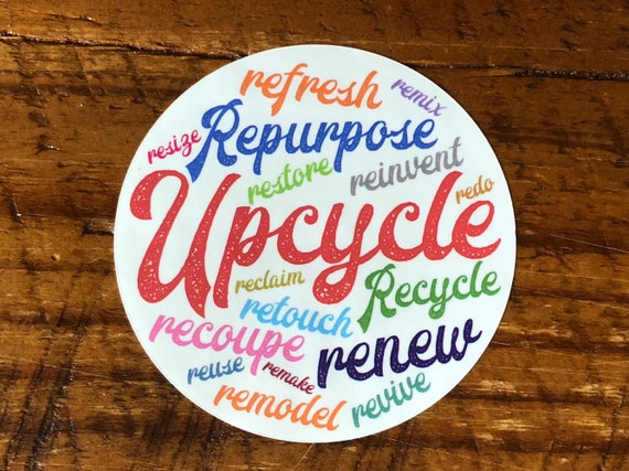 Recycle Logo Vinyl Sticker Decal Be Environmentally Friendly Buy 1 get 1 Free