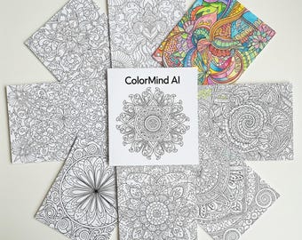 ColorMind AI Futuristische stad Laat je creativiteit de vrije loop