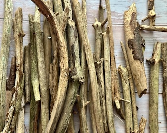 Natural Tree Sticks: 37 Rustic Branches for Art & Decor