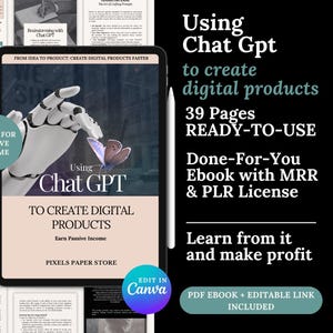 Using Chat GPT to Create Digital Products - AI Guide