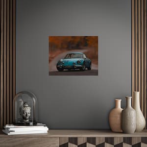 Vintage Car Art Print, Unframed Poster, Car Enthusiast Wall Decor, Retro Automotive Gift, Classic Car Lover Art