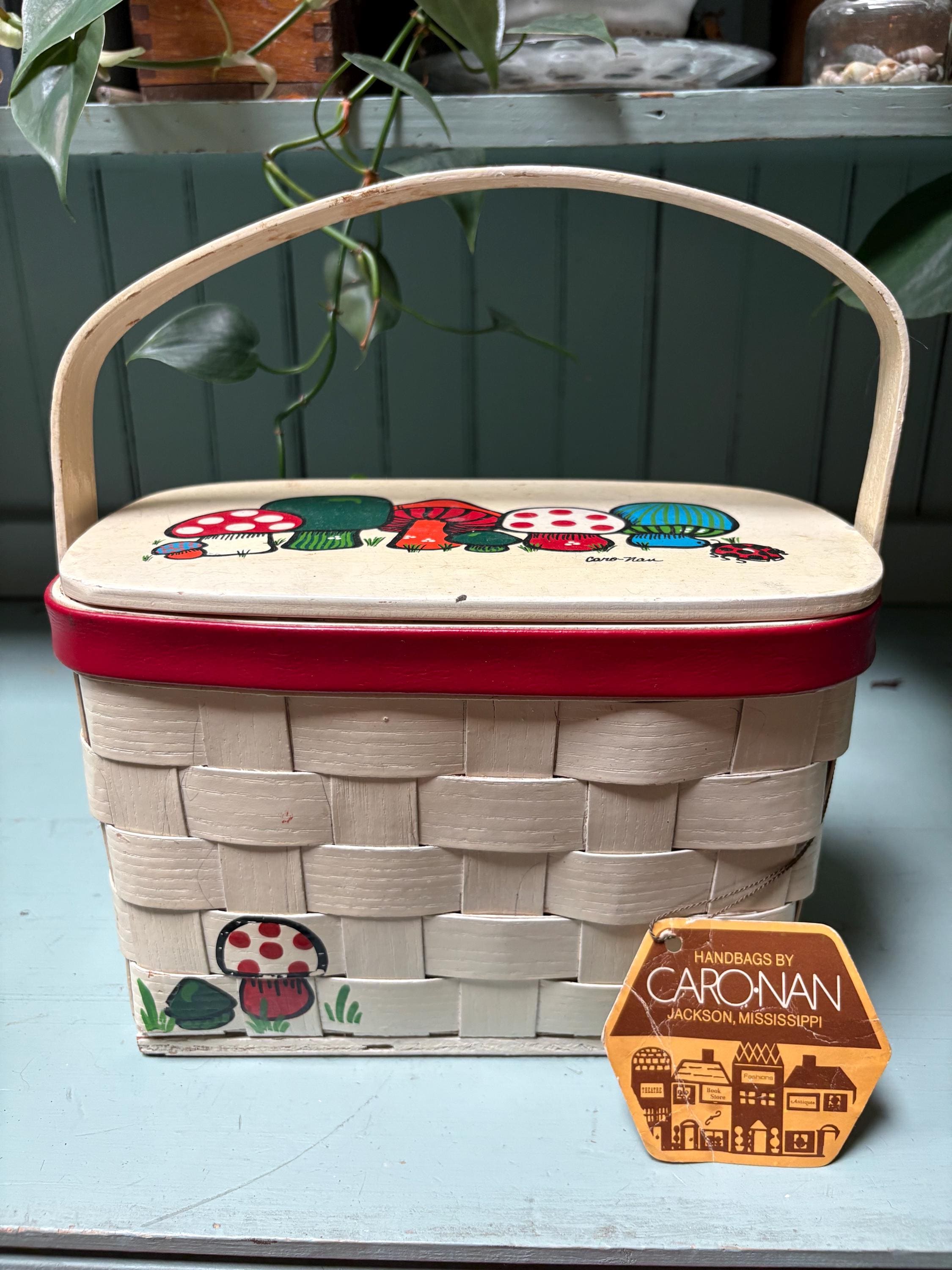 Caro Nan Vintage Box Handbag - Etsy
