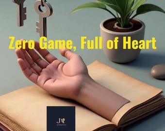 Zero Game. All Heart. Digital Download  80 Page, Authentic Confidence, Attraction, Inner Strength with Practical Exercises & Self-Assessment