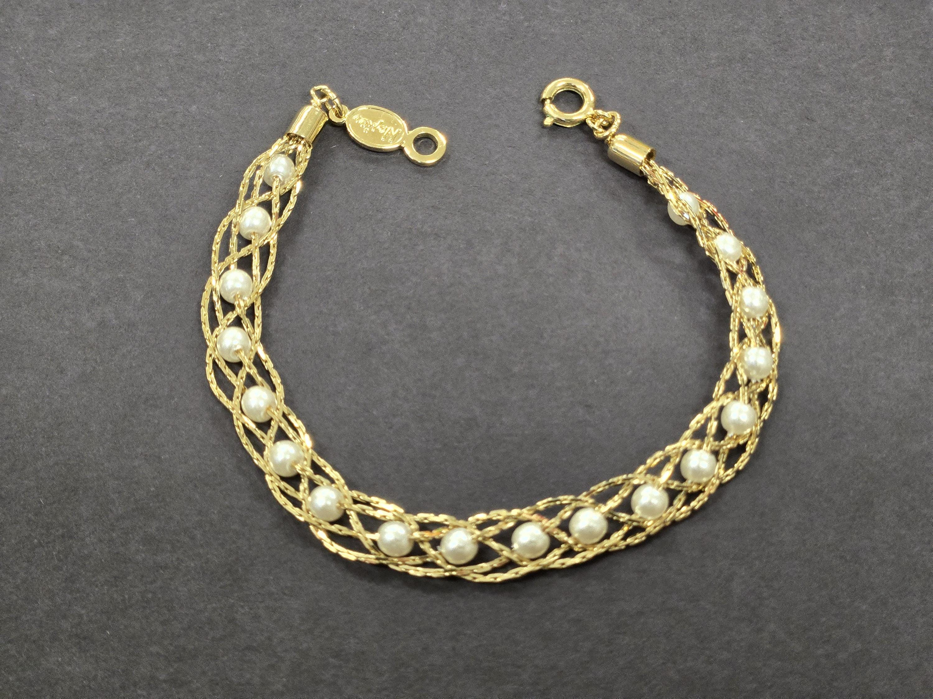 Napier pearl bracelet - Etsy 日本