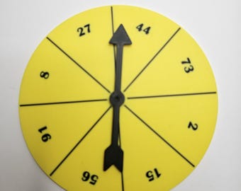 Custom Board Game Spinner: Teacher & Homeschool Learning Tool