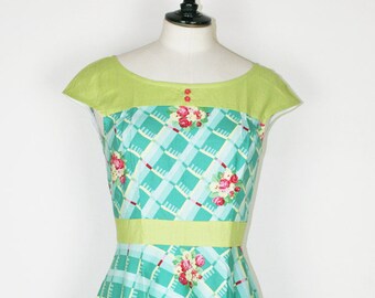 A-line dress, size Large.