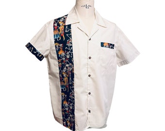 Panel shirt. Size Large.