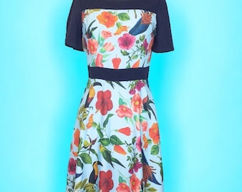 A-Line dress, Size Small to Large, viscous.