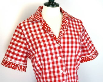 Shirt dress, size Small.