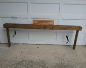 console table sofa table entryway table narrow recycled material custom made farmhouse style