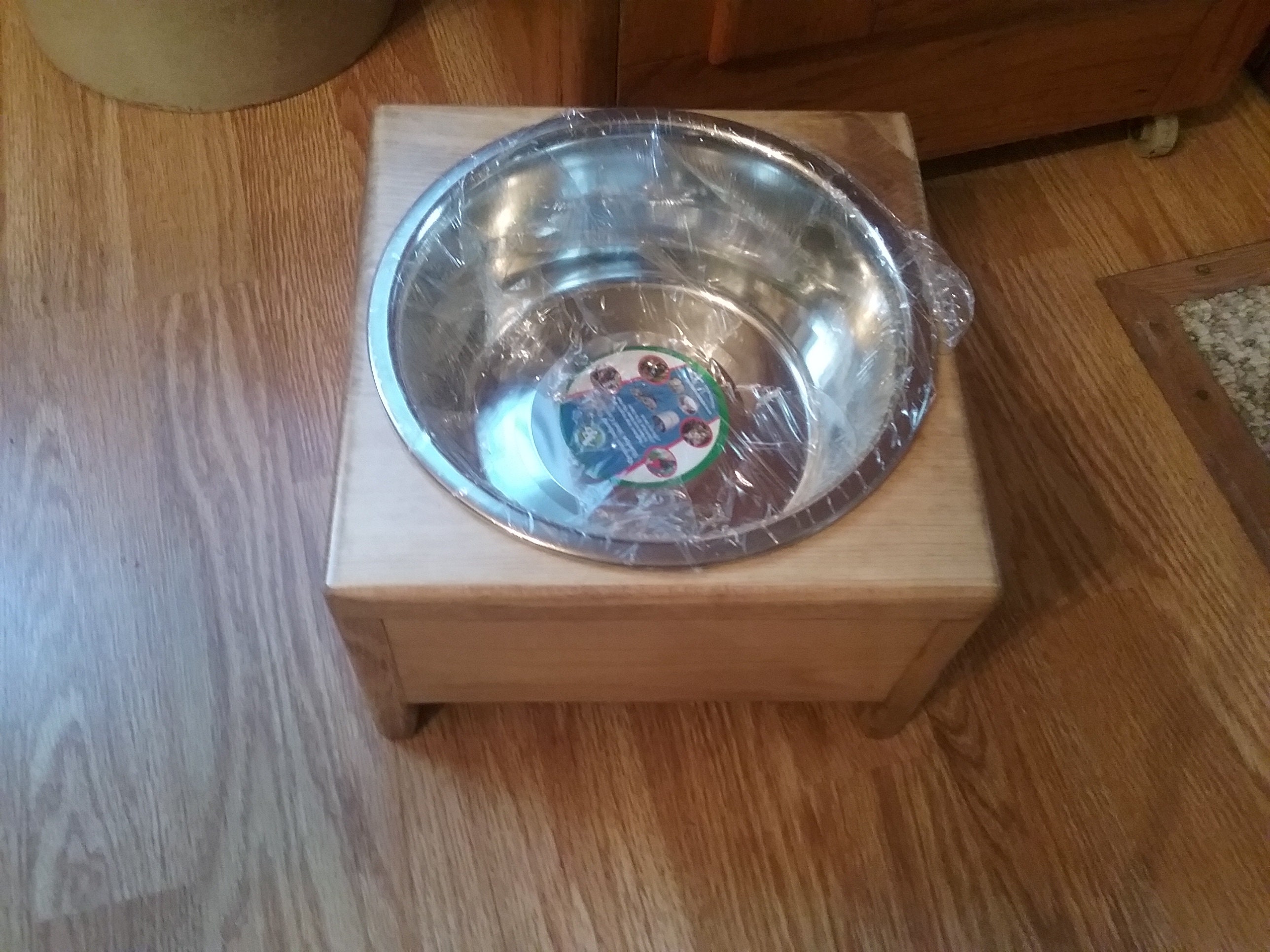 Elevated Dog Feeder Raised Pet Feeder | Etsy