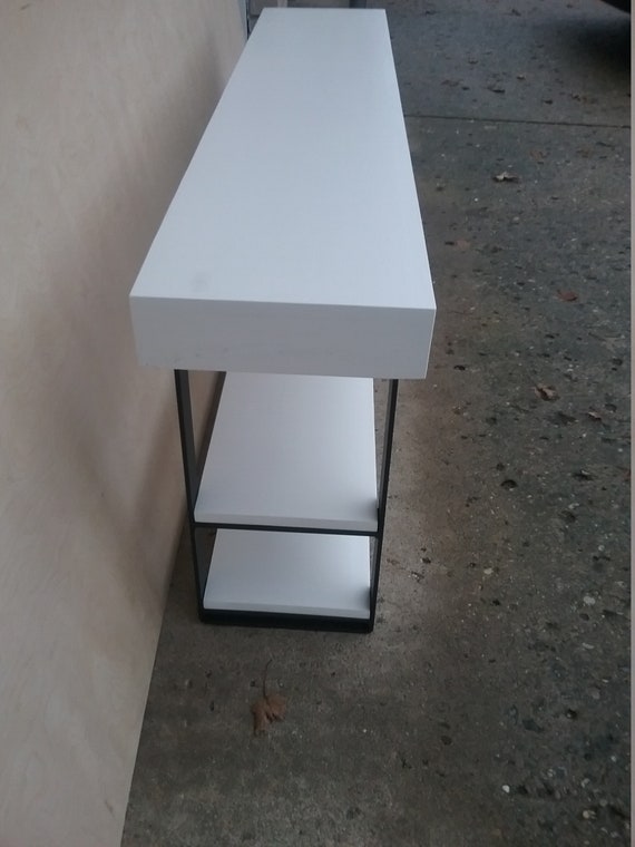 Wooden Bench With Steel Legs Boot Bench Etsy