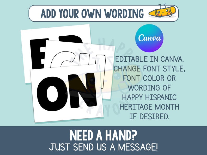 Hispanic Heritage Month Bulletin Board Kit, Printable Hispanic Heritage Month Bulletin Board Ideas, National Hispanic Heritage Month Decor image 7