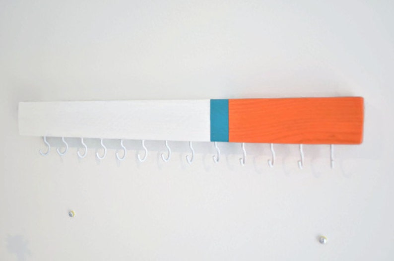 Minimalist Jewelry Organizer Wall Hangingjewelry Holder Tie Etsy