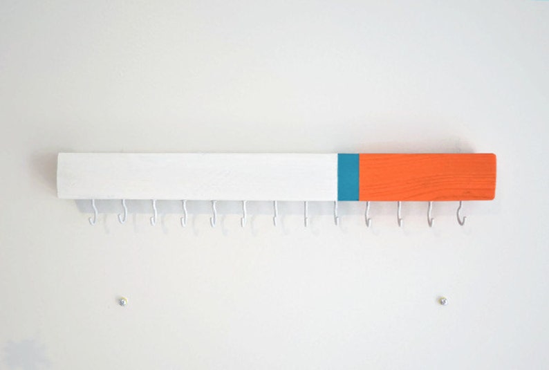 Minimalist Jewelry Organizer Wall Hangingjewelry Holder Tie Etsy