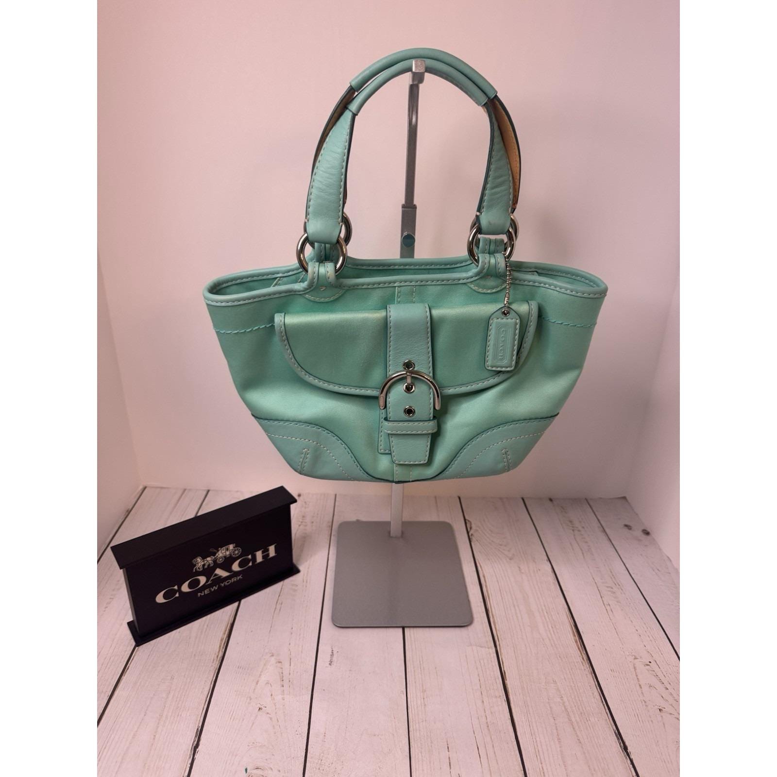 Coach Bags Green Soho - Etsy