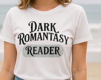 Camiseta de lectura de romance oscuro: Booktok Fae, romance moralmente gris