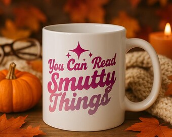 Tazza per amanti dei libri piccanti: regalo per lettori di romanzi rosa