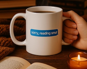 Tazza "Mi dispiace leggere Smut": regalo divertente per gli amanti dei libri