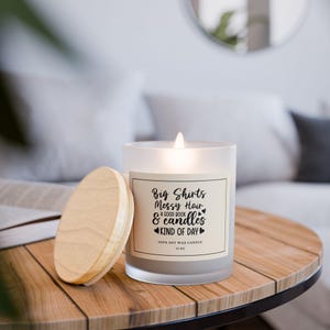 Cozy Home Candle, Relaxation Gift, Self-Care Candle, Hygge Decor, Book Lover Gift