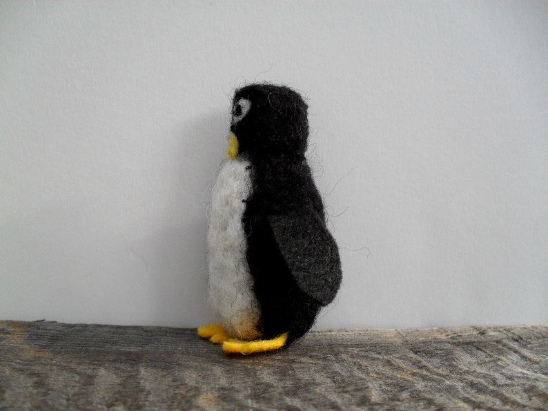 Catnip Cat Toy Penguin Needle Felted Etsy