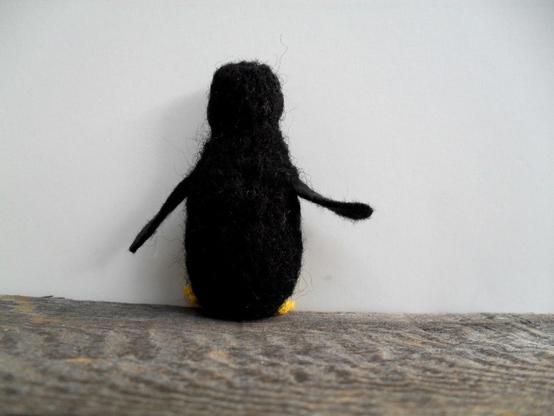 Catnip Cat Toy Penguin Needle Felted Etsy