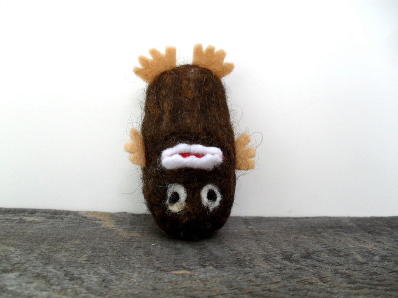 Catnip Cat toy baby big foot sasquatch needle felted Etsy