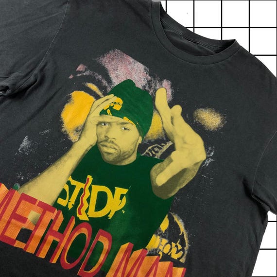 ヴィンテージスタイル メソッドマン ウータン・クラン ラップTシャツ