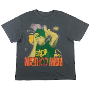 Vintage Style Method Man Wu-Tang Clan Rap Tee - 90s Hip Hop