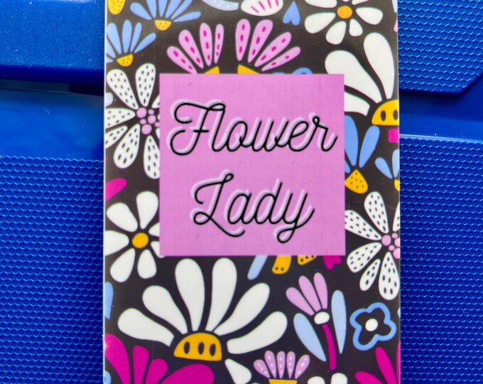 Luggage Tag - Flower Lady