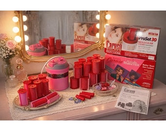 Rizador de pelo profesional Caruso ProSet 30 con vapor molecular.