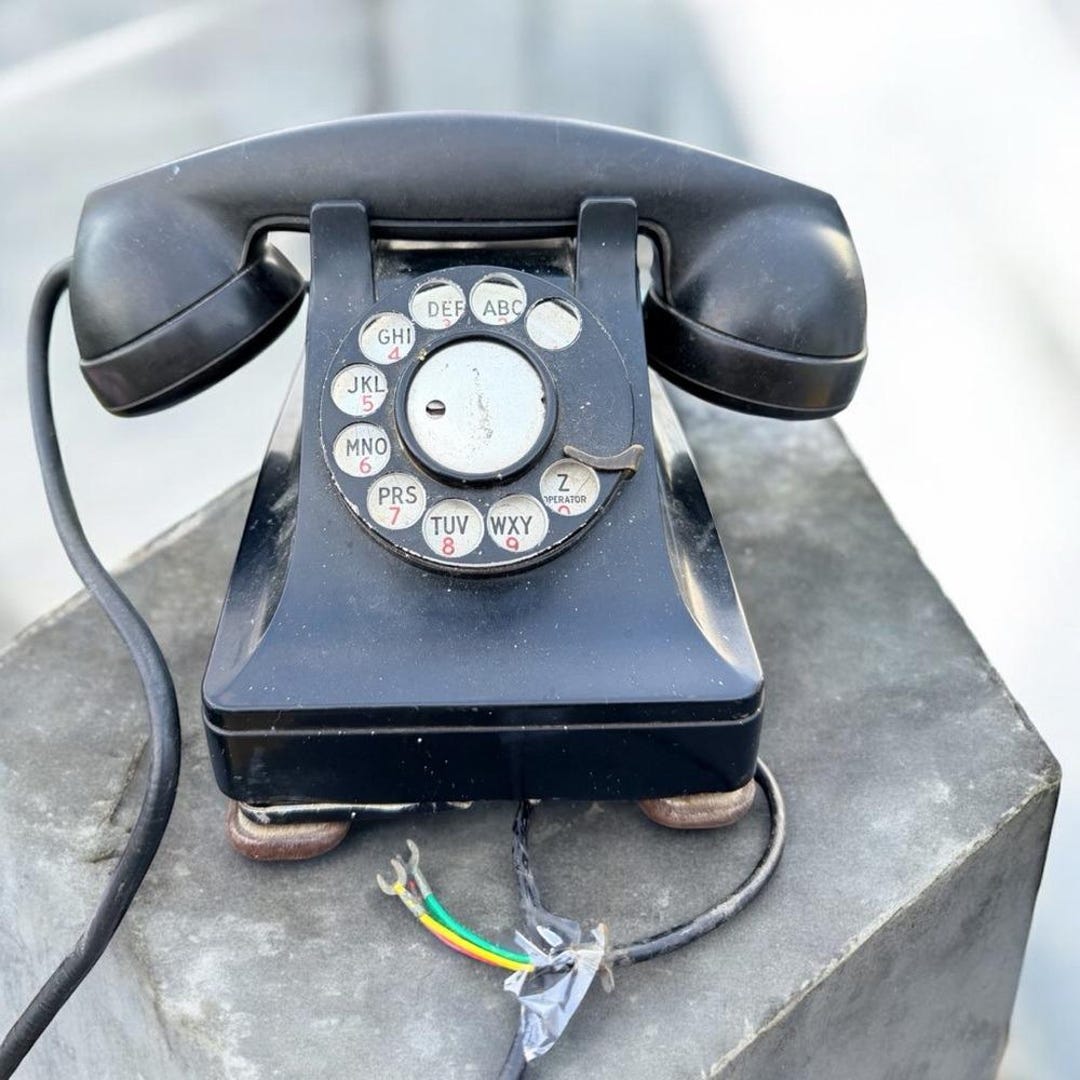 Vintage Western Electric Bell System Phone - Etsy