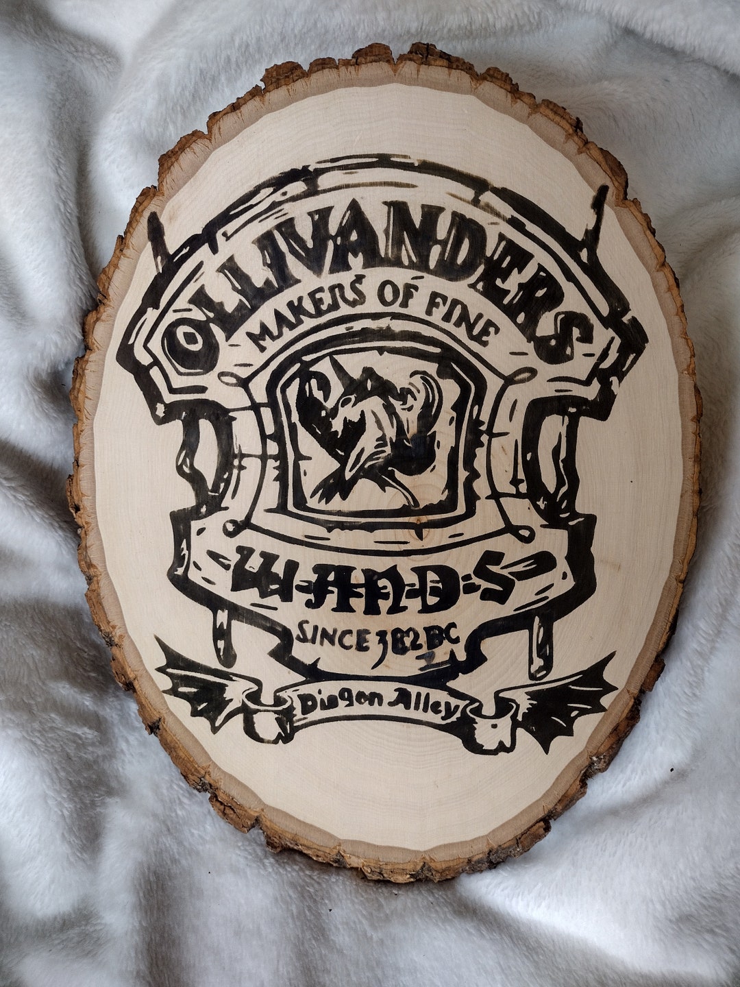 Ollivanders Wands Wooden Sign - Etsy