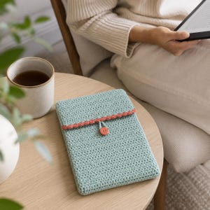 Crochet Device Sleeve Pattern PDF, Phone, Tablet & E-Reader Cozy, 3 Sizes, Beginner Friendly