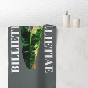Floral Bath Towel, Botanical Bath Towel, Elegant Guest Towel, Trendy Beach Towel, Boho Hand Towel For Stylish Summer Days
