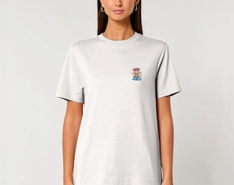 Süßes Kawaii Eis Surfen, lebhaftes T-Shirt Design